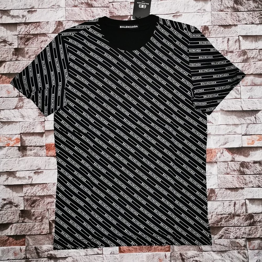 Balenciaga Logo Men Tee